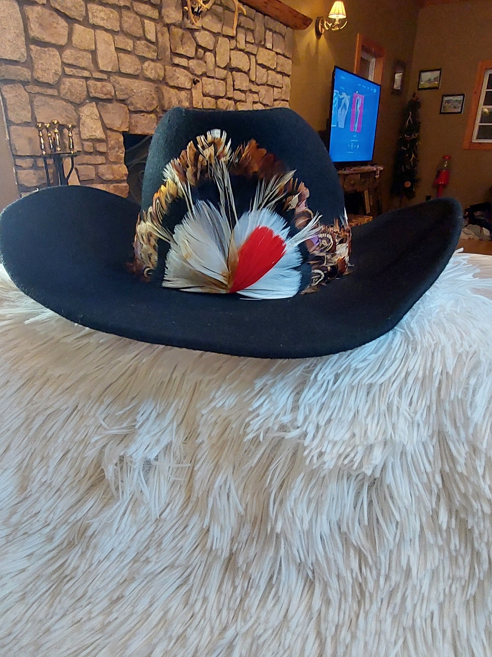 Vintage Rockmount Wind River 1850 Men's Cowboy Hat Sz 7 Pristine condition!